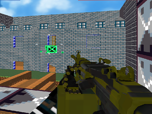 Blocky Combat Swat Fun 3D Online