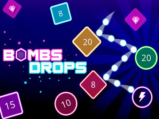 Bombs Drops - Physics balls Online
