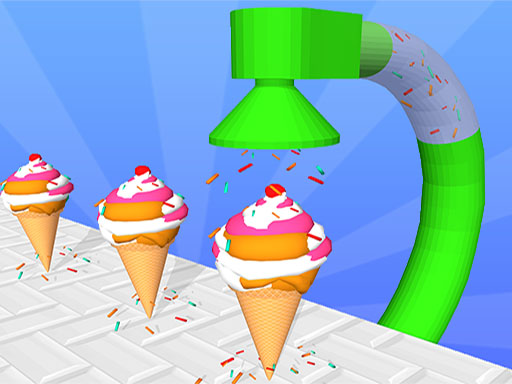 Clash of Ice Cream Roll  Cone Cupacake Baking Online