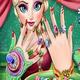 Elsa Christmas Manicure
