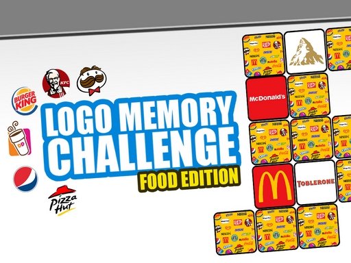 Logo Memory Challenge: Food Edition Online