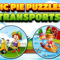 Pic Pie Puzzles Transports
