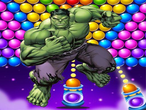Play Hulk Bubble Shooter Games Online
