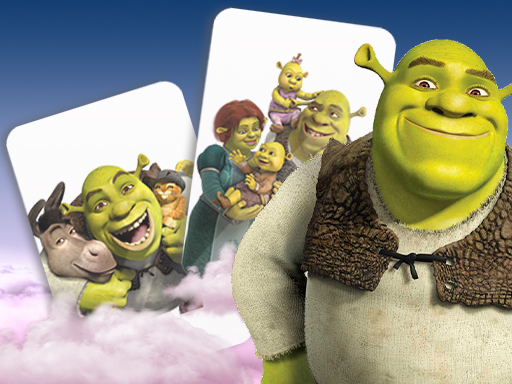 Shrek Card Match Online