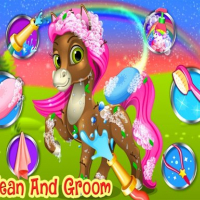 Unicorn Pony Pet Salon